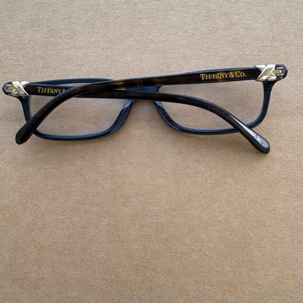 Tiffany & Co TF 2036 8099 Eyeglasses Flame Women 52mm Dark Blue Transparent